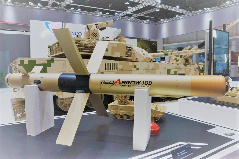 PLA không nói rõ chính xác hệ thống tên lửa chống tăng nào nào tham gia cuộc tập trận; nhưng các nhà phân tích quân sự phỏng đoán, có khả năng đó là tên lửa chống tăng HJ-10 (còn gọi là Red Arrow-10), một loại tên lửa dẫn đường gắn trên xe cơ giới.