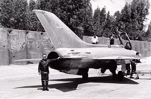 Chiếc MiG-21 đã trải qua các chuyến bay thử nghiệm ở Israel, và sau đó được chuyển đến Mỹ để phục vụ nghiên cứu. Việc nắm bắt các đặc điểm bay và chiến thuật của MiG-21 đã giúp Israel rất nhiều. Ngày 7/4/1967, trong một trận không chiến với không quân Syria, máy bay Israel bắn rơi 6 chiếc MiG mà không chịu tổn thất nào.