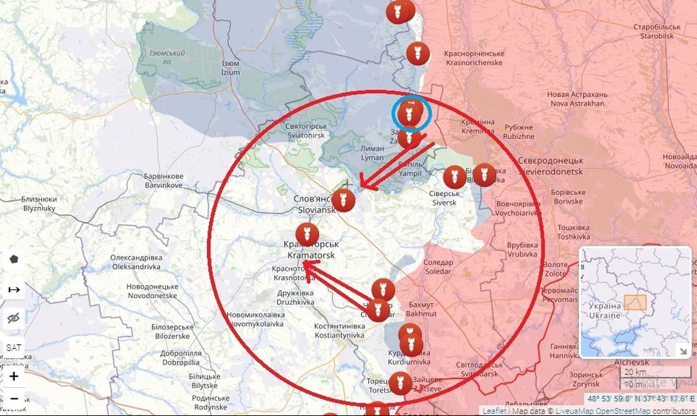Thứ hai, việc chiếm được Chasov Yar cũng mở thông đường tới hai thành phố Kramatorsk và Sloviansk Slavic (cách Bakhmut khoảng 35 km về phía tây bắc). Đây là hai thành phố lớn cuối cùng mà Ukraine còn giữ được ở tỉnh Donetsk.
