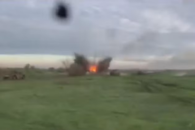 Mat tran Kherson dien bien ac liet, the tran giang co giua hai ben