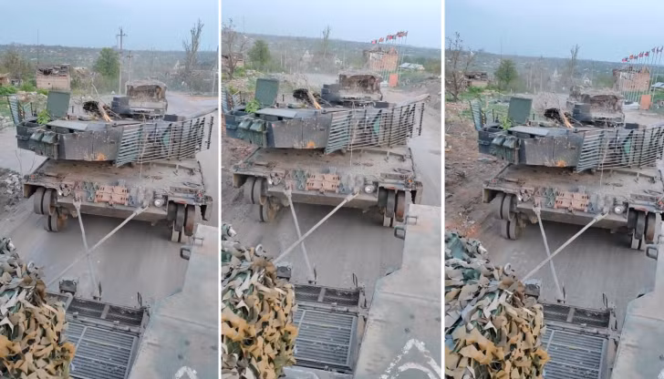 Báo cáo cho biết các hình ảnh vệ tinh, video do truyền thông Nga công bố và các thông tin nguồn mở khác đã xác định chính xác chiếc xe tăng Leopard 2A6 bị thu giữ. Địa điểm hiện tại của nó tại thành phố Nizhny Tagil, nằm ở chân dãy núi Uran của Nga, nơi có công ty Uralvagonzavod (UVZ), nhà sản xuất xe tăng lớn nhất thế giới.