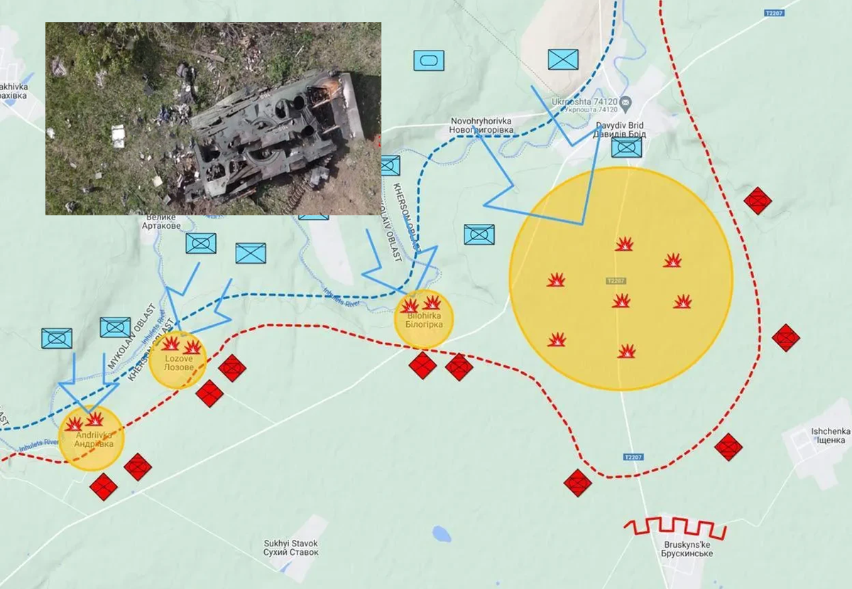 Vì vậy, Quân đội Ukraine đã cố gắng mở một cuộc phản công ở mặt trận phía nam, và họ sử dụng kế “vây Ngụy, cứu Triệu” trong “Binh pháp Tôn Tử”, cố gắng thu hút và kiềm chế lực lượng cơ động của quân Quân đội Nga và giải vây Quân đội Ukraine ở mặt trận Donbass.