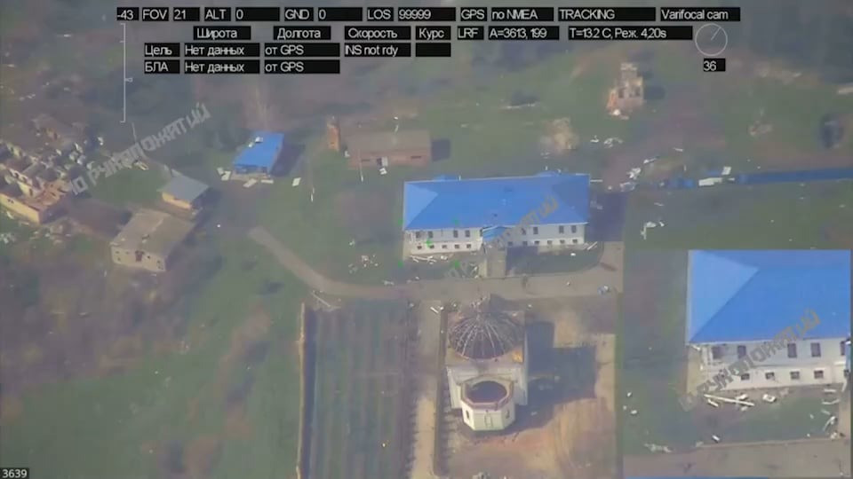 Theo kênh Rybar, Tu viện này là nơi đóng quân của Lữ đoàn xung kích đường không số 80, 95 và Lữ đoàn bộ binh số 129, cũng như một số biệt đội của Lực lượng tác chiến đặc biệt, thuộc Tổng cục Tình báo AFU, bị đánh tơi tả và phải rút lui về đây.