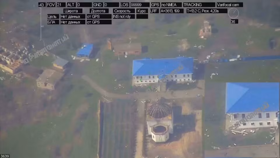 Theo kênh Rybar, Tu viện này là nơi đóng quân của Lữ đoàn xung kích đường không số 80, 95 và Lữ đoàn bộ binh số 129, cũng như một số biệt đội của Lực lượng tác chiến đặc biệt, thuộc Tổng cục Tình báo AFU, bị đánh tơi tả và phải rút lui về đây.