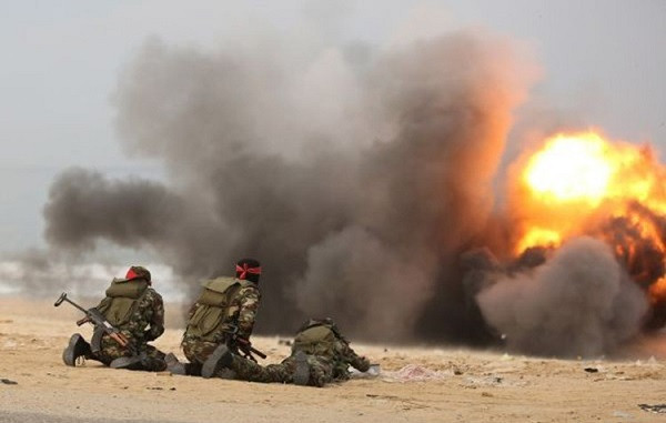 Tuy nhiên, kế hoạch của phiến quân và Quân đội Thổ Nhĩ Kỳ đã bị phát hiện và kết quả là hỏa lực pháo binh của phía Quân đội Syria và không quân Nga chế áp mạnh mẽ, làm ít nhất 15 chiến binh đã bị tiêu diệt và cuộc tiến công vào Ain Issa đã bị bẻ gẫy. 