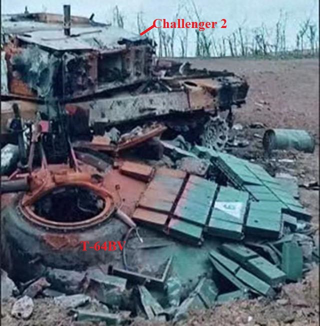 Với MBT Challenger 2, vốn tập trung vào phòng thủ chủ yếu ở bán cầu trước cũng không ngoại lệ. Đối phó với những mối đe dọa từ “trên trời”, thì "sức đề kháng" của xe tăng Challenger 2 cũng chỉ tương đương với xe tăng T-64 cũ của Liên Xô từ thời Chiến tranh Lạnh. 