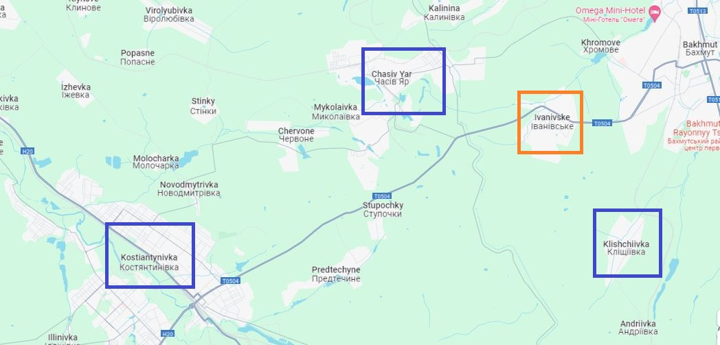 Nếu quân Nga chiếm được Chasov Yar, thì việc họ tấn công vào thành phố Konstantinovka về phía nam, chỉ cách Chasov Yar có 10 km, nơi chỉ cao hơn mực nước biển hơn 100 mét, sẽ dễ dàng hơn nhiều.