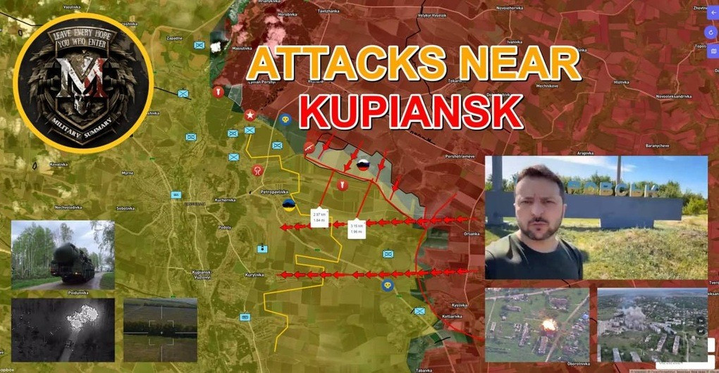 Trong “lễ hội mùa xuân”, trên bờ sông Oskil ở phía bắc tỉnh Kharkov, miền Đông Ukraine, Sư đoàn bộ binh cơ giới số 1 của quân đội Nga (RFAF), với chiến thuật "vượt sông chớp nhoáng", đã nhanh chóng xé toạc tuyến phòng thủ của quân đội Ukraine (AFU), ở phía bờ tây con sông.