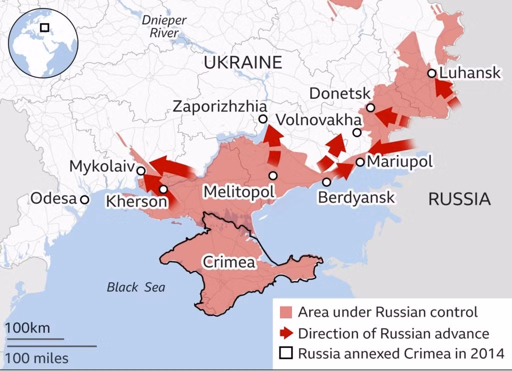 Hãng tin Nga Sputnik dẫn tuyên bố của phát ngôn viên Bộ Quốc phòng Nga, Thiếu tướng Igor Konashenkov cho biết, dân quân Donetsk đã kiểm soát quận Volnovakha, nằm ở phía đông nam của tỉnh Donetsk của Ukraine. 