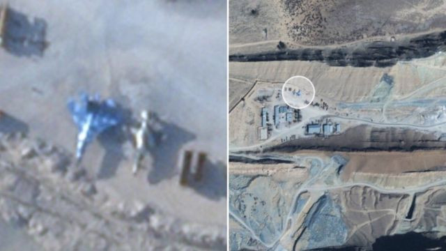 Có một dấu hiệu khác cho thấy thời gian giao hàng Su-35 cho Iran sẽ không còn xa, khi các bức ảnh vệ tinh của Mỹ cách đây chỉ một tháng rưỡi, đã tiết lộ mô hình chiến đấu cơ Su-35 ở lối vào căn cứ không quân ngầm Eagle 44 của Lực lượng Không quân Iran.