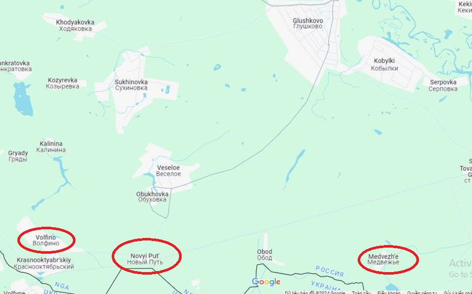 Trong 24 giờ qua, quân Ukraine đã hoạt động tích cực hơn ở gần biên giới quận Glushkovsky, thực hiện 11 đột phá tuyến phòng ngự biên giới của Nga ở các hướng Novy Put và Medvezhye. Theo thông tin chiến trường, sáng 28/9, quân Nga tổ chức tấn công đánh bật quân Ukraine khỏi các vị trí gần làng Medvezhye, buộc quân Ukraine phải rút lui về bên kia biên giới.