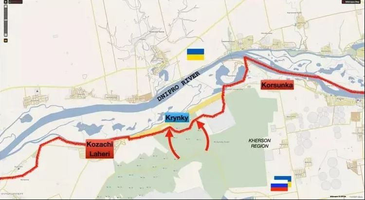 Theo chỉ đạo của Bộ Tổng tham mưu Quân đội Ukraine, từ khi Avdiivka thất thủ, các đơn vị của Ukraine về cơ bản đã ngừng đưa quân vượt sông Dnieper với tần suất cao, tới đầu cầu ở bờ phía nam Kherson. Thay vào đó, họ chuyển sang phương thức dùng các lực lượng nhỏ quấy rối và nghỉ ngơi, huấn luyện, sẵn sàng chiến đấu.