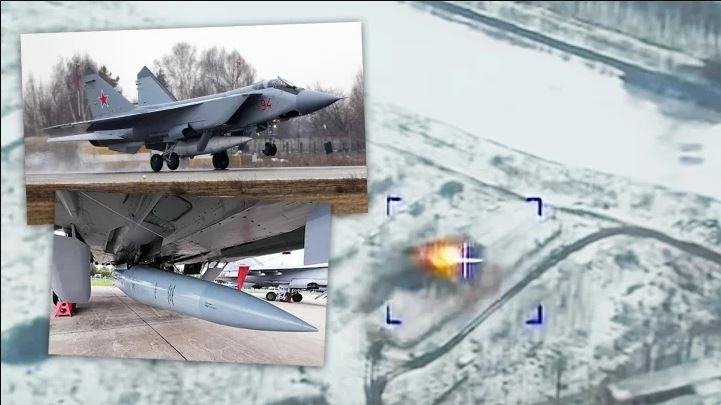 Để đảm bảo tính chính xác của các cuộc tấn công, đầu dẫn radar chủ động-thụ động của tên lửa Kinzhal đã được sử dụng, có lẽ hoạt động ở chế độ thụ động, lấy sóng điện từ phát ra từ radar NASAMS. Thông tin này được cung cấp bởi Russian Weapons.