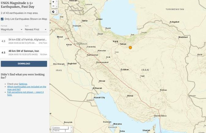 Điều này có thể được coi là một thông tin lá cải, nếu không phải là sự thật. Việc các nhà địa chấn học ở Armenia, nước láng giềng Iran, đã ghi nhận một trận “động đất kỳ lạ”, với cường độ 4,4 độ richter; tâm chấn nằm ở tỉnh Semnan, nơi có dân cư thưa thớt của Iran. Những dao động do máy đo địa chấn của Armenia ghi lại trông “cực kỳ bất thường”.