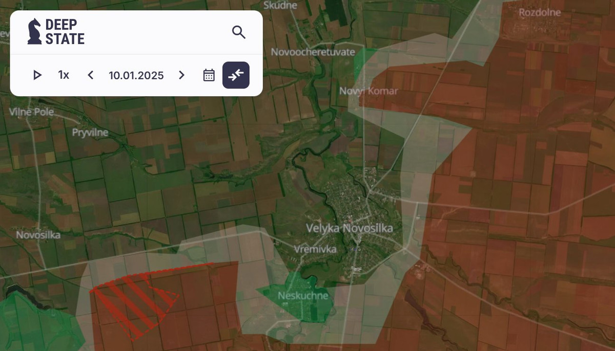 Sau một tuần giao tranh trên đường phố ở Velyka Novosyolka, chỉ còn lại một số ít tàn quân của Lữ đoàn 110 AFU. Quân đội Nga một lần nữa kêu gọi quân phòng thủ đầu hàng, nhưng bị từ chối. Ngày 26/1, Lữ đoàn xe tăng cận vệ số 5 của RFAF đã trực tiếp tấn công vào khu vực phía Nam của bệnh viện và mở trận chiến quyết định cuối cùng với quân Ukraine tại đây.