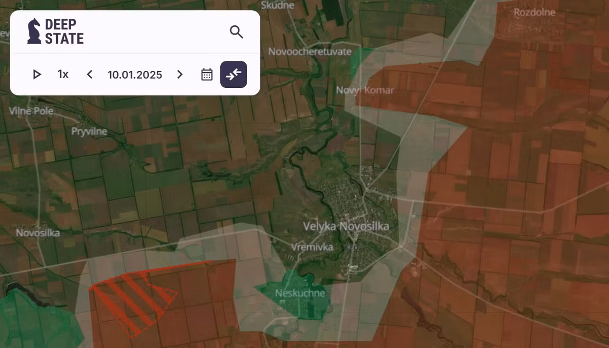 Sau một tuần giao tranh trên đường phố ở Velyka Novosyolka, chỉ còn lại một số ít tàn quân của Lữ đoàn 110 AFU. Quân đội Nga một lần nữa kêu gọi quân phòng thủ đầu hàng, nhưng bị từ chối. Ngày 26/1, Lữ đoàn xe tăng cận vệ số 5 của RFAF đã trực tiếp tấn công vào khu vực phía Nam của bệnh viện và mở trận chiến quyết định cuối cùng với quân Ukraine tại đây.