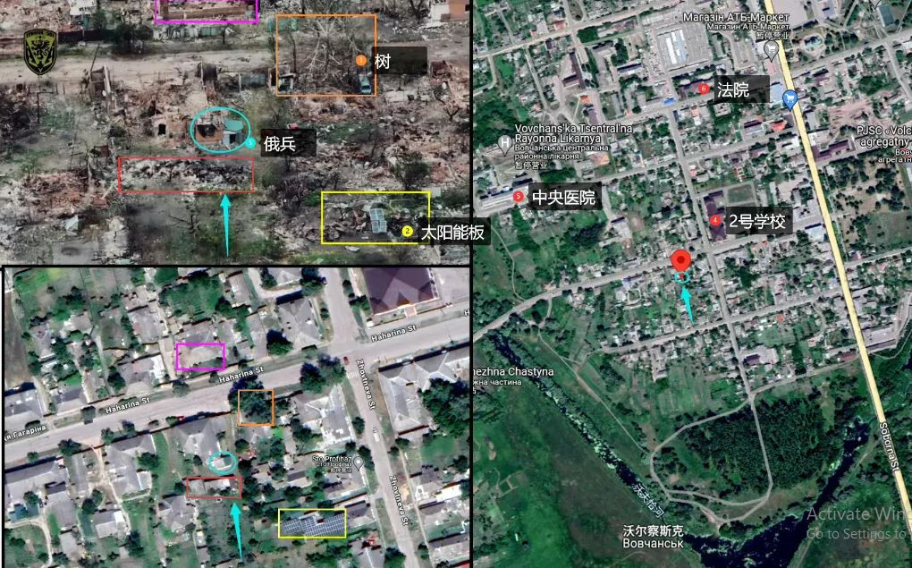 Quân đội Ukraine đã sử dụng cảnh quay trực tiếp chiến trường do UAV ghi lại để xác định chính xác sự hiện diện của Quân đội Nga ở phần phía nam của tàn tích ngôi nhà số 33 phố Sobornnaya. Tuy nhiên, sự thay đổi nhanh chóng của thông tin trên chiến trường khiến thông tin của Quân đội Ukraine khó đoán.