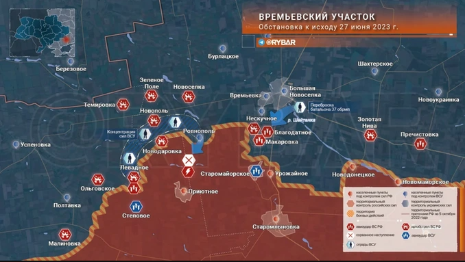 Quan Ukraine vuot song Dnieper, Nga tung phao binh ban chan-Hinh-6