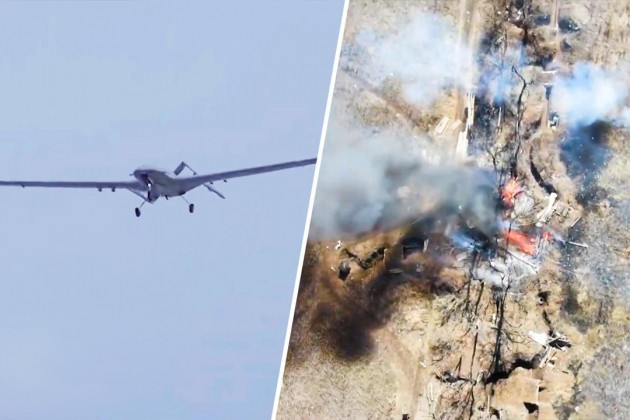 Thông tin về vấn đề này do Denis Pushilin, người đứng đầu của nước Cộng hòa tự xưng Donetskl cung cấp; theo ông Pushilin, thành phần những chất độc hóa học, hiện vẫn chưa được xác định; đã được Quân đội Ukraine đóng gói nhỏ gọn, với mục đích sử dụng máy bay không người lái để thả.