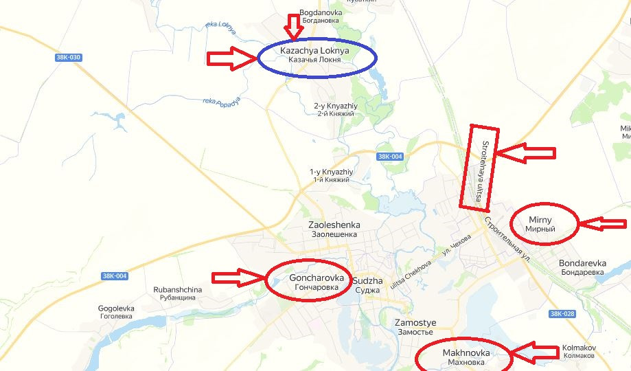 Còn tại thị trấn Sudzha, trung tâm phòng thủ của AFU tại Kursk, giao tranh vẫn tiếp diễn dọc theo phố Stroitelnaya. Ở phía nam thị trấn, RFAF hiện đang cố gắng chiếm giữ một vị trí có giá trị chiến thuật ở khu vực làng Goncharovka. Ngôi làng Mirny và một phần đáng kể của Makhnovka, đã nằm dưới sự kiểm soát của RFAF.