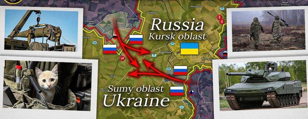 Nếu sau khi RFAF tái chiếm được Malaya Loknya và Viktorovka lân cận (có thể điều này chắc chắn sẽ xảy ra), khu vực rìa phía bắc ở Kursk do Ukraine kiểm soát sẽ không còn tồn tại nữa, và vòng vây quanh Sudzha sẽ càng thắt chặt hơn nữa. Các sự kiện ở khu vực Kursk bắt đầu diễn biến nhanh chóng và việc AFU phải rút khỏi đây trong mùa xuân này là một điều khó tránh khỏi. (nguồn ảnh Sina, Topwar, TASS, Kyiv Post).