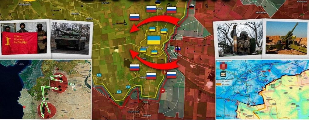 Cụm quân Trung tâm và Cụm Vostok đã cải thiện vị trí chiến thuật của mình bằng cách tiến vào một số khu vực nhất định ở khu vực Kurakhove và Chasov Yar. Hai cuộc phản công của Ukraine đã bị đẩy lùi trong ngày. Các đơn vị của Cụm trung tâm tiếp tục tiến sâu vào tuyến phòng thủ của Ukraine theo hướng Pokrovsky, như đã trình bày ở trên.