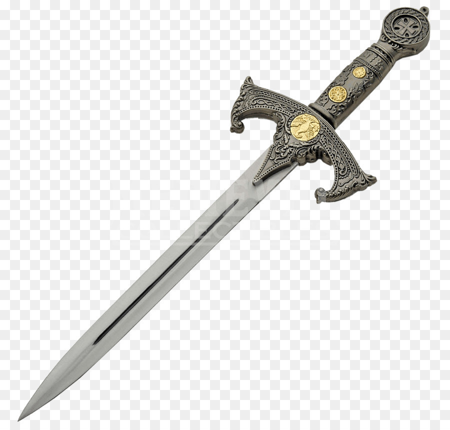 Dao găm: Vũ khí yêu thích của phụ nữ trong thời Trung cổ là stiletto, đó là một con dao găm mỏng với một lưỡi dài, có thể đeo sau cổ hoặc cài áo. Cuộc sống của phụ nữ khi đó phải đối mặt với nhiều nguy hiểm và việc phòng bị như vậy là cần thiết. Sau đó, phụ nữ thuộc mọi tầng lớp bắt đầu mang theo những con dao gấp bên mình. Rất khó để giết người bằng một con dao như vậy, nhưng họ có thể làm bị thương, trầy xước đối phương.