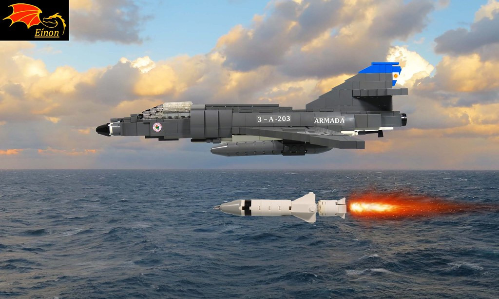 Máy bay chiến đấu Super Etendards của Argentina đã từng là một “huyền thoại bầu trời” và là “biểu tượng chiến thắng” cùng với tên lửa chống hạm Exocet (Cá bay). Trong Chiến tranh Falklands/Malvinas (từ 2/4 đến ngày 14/6/1982), máy bay Super Etendard của Argentina đã dùng tên lửa Exocet, đánh chìm hai tàu của Hải quân Anh.