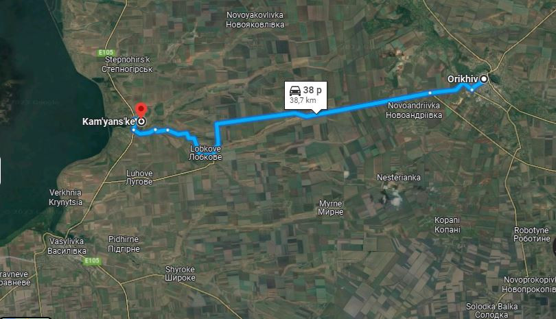 Nhìn thấy cảnh tượng này, Lữ đoàn bộ binh cơ giới 116 và 117 chiến đấu trên hướng này, hoàn toàn mất ý chí tấn công vào đây, họ đi theo Lữ đoàn bộ binh cơ giới 118 và rời đi mà "không quay đầu lại", di chuyển đến Orekhiv – Rabotino ở phía đông. 