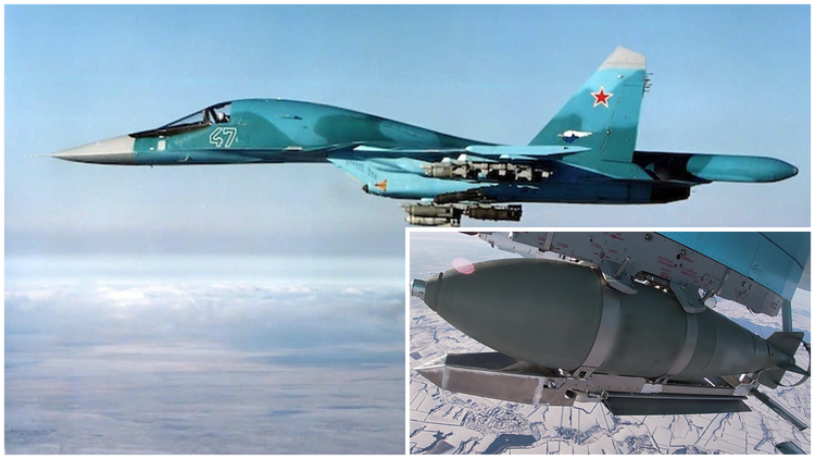 Để hạn chế thương vong của bộ binh Nga trong tấn công, lực lượng không quân chiến thuật của Nga sử dụng bom lượn có điều khiển, thậm chí là cả bom chùm và bom nhiệt áp với số lượng lớn, tấn công các vị trí phòng thủ của quân Ukraine. Chiến thuật này hiệu quả hơn so với sử dụng pháo binh.