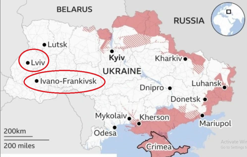 Tuy nhiên Quân đội Ukraine đã sẵn sàng chuẩn bị cho việc sử dụng máy bay chiến đấu F-16 trên lãnh thổ Ukraine. Theo kênh TG “Resident” của Ukraine, Ukraine đang chuẩn bị tới ba sân bay dự bị cho F-16 ở khu vực phía Tây - Lviv/Vinnitsa và Ivano-Frankivsk. 