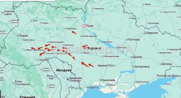 Một số thành phố, mục tiêu và căn cứ này đã bị tên lửa Nga tấn công nhiều lần và nhiều mục tiêu quan trọng của Quân đội Ukraine cũng bị tấn công. Hệ thống phòng không của Ukraine đã thất bại toàn diện và tất cả tên lửa phòng không của NATO và Mỹ viện trợ cho Ukraine đều không tham gia đánh chặn. 