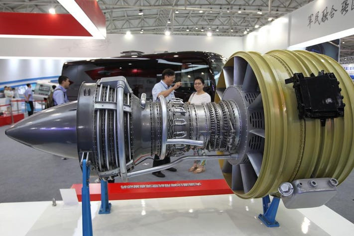 Động cơ phản lực quân sự WS-18 mới được lắp đặt và sử dụng, chưa thể đánh giá. Động cơ phản lực cánh quạt WS-20 và động cơ phản lực WS-15 đã gặp khó khăn trong việc giải quyết các vấn đề và bị chậm tiến độ. Động cơ phản lực dân dụng và máy bay phản lực cánh quạt đã không thể giải quyết các vấn đề về hiệu suất và độ tin cậy.