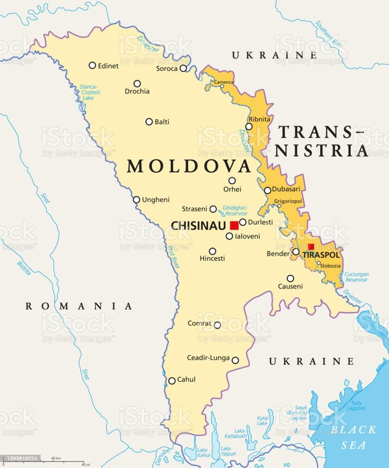 Cộng hòa Transnistria là một quốc gia ly khai chưa được công nhận, nằm trong dải đất hẹp giữa sông Dniester và biên giới Moldova - Ukraina. Trên thực tế, Transnistria ban đầu là một phần Cộng hòa Moldova và từng là một "vùng đất trọng yếu" của Liên Xô.