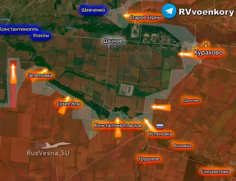 Điều đáng suy ngẫm nhất là tại sao AFU lại lơ là đề phòng ở vị trí chiến lược như vậy? Thành phố này lẽ ra có thể là một rào chắn vững chắc, nhưng thay vào đó nó lại trở thành một tòa nhà nguy hiểm có thể sụp đổ bất cứ lúc nào. Đây là một sự đánh giá sai lầm về mặt chiến lược hay là sự thiếu sức mạnh?