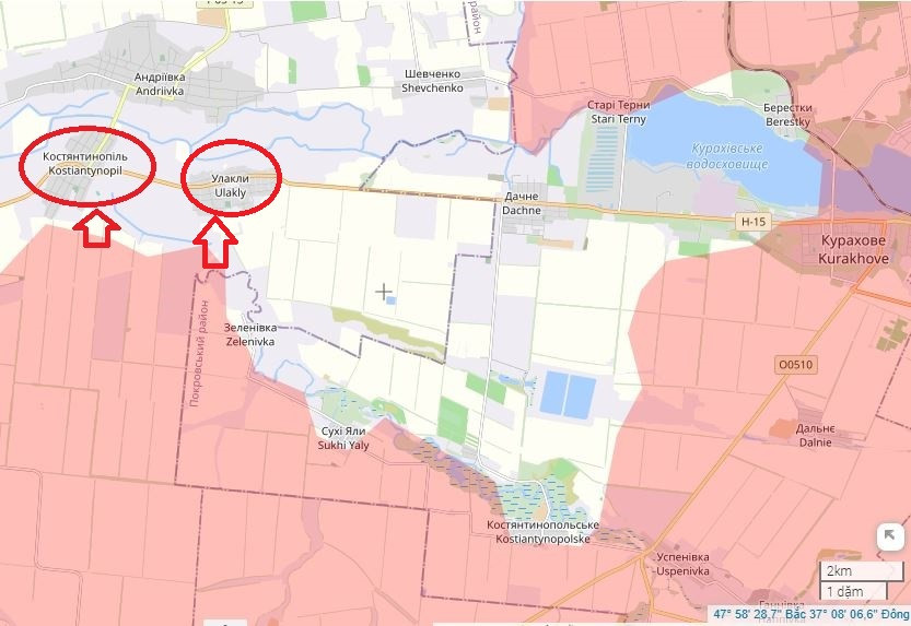 Phân tích tình hình hiện tại, có thể thấy rằng Bộ tư lệnh mặt trận Kurakhove của AFU có thể sẽ cố gắng dựa vào việc giữ hành lang để bảo toàn khả năng rút quân chủ lực khỏi lò lửa này. Để thực hiện kịch bản này, AFU sẽ cần phải tung lực lượng dự bị sẵn có của mình để ngăn chặn sự tiến công tiếp theo của đối phương đến các làng Ulakly và Konstantinople.