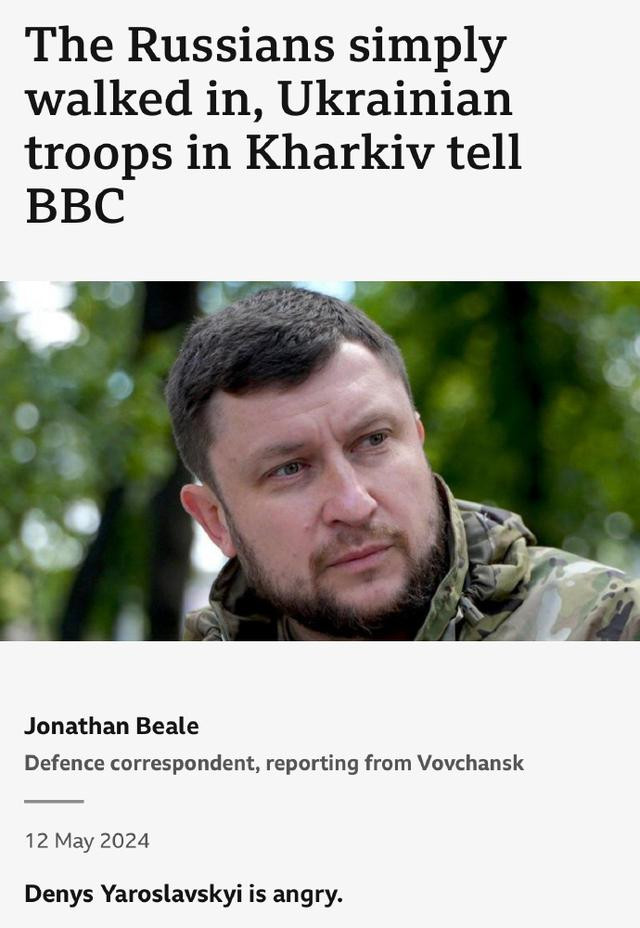 Ngoài ra, cảnh sát trưởng khu vực Kharkov, Vladimir Tymoshenko, cho biết, thị trấn Volchansk thuộc Kharkov, phía đông bắc Kharkov đã bị Quân đội Nga tấn công và "cuộc giao tranh bộ binh đã bắt đầu", thậm chí còn xuất hiện xe tăng, cùng ảnh Quân đội Nga tiến vào Volchansk cũng xuất hiện trên internet. 