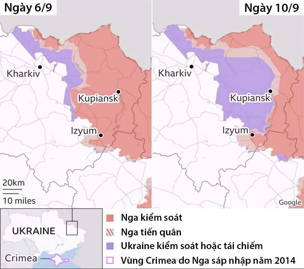 Ba quan bai chien luoc cua Nga trong cuoc xung dot tai Ukraine