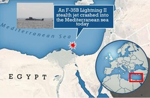 Vào ngày 17/11 vừa qua, một máy bay chiến đấu tàng hình F-35B, trong một lần cất cánh bay huấn luyện từ tàu sân bay của HMS Queen Elizabeth của Hải quân Anh, đã bị tai nạn và rơi xuống Biển Địa Trung Hải. Phi công nhảy dù và được cứu hộ an toàn.