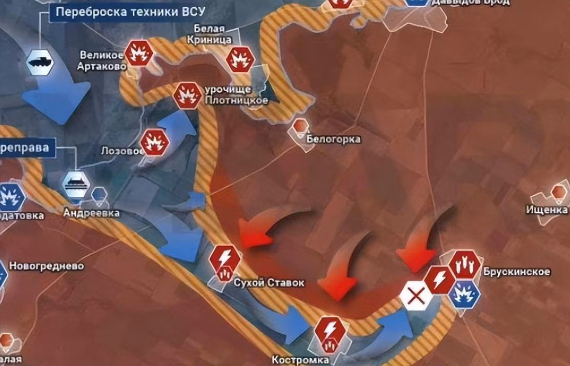 Đã có thông tin cho rằng, ngay sau khi chỉ huy tác chiến của quân Nga ở miền nam Ukraine phát lệnh xung trận, các vị trí phòng thủ xung quanh đài chỉ huy của Ukraine đã bị quân Nga chọc thủng trên diện rộng.