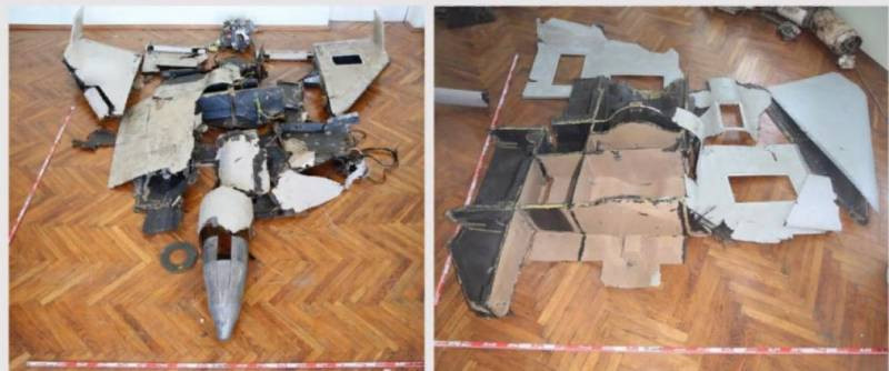 Theo các nhà điều tra Anh, đã có sự khác biệt đáng kể trong cấu trúc thiết kế UAV tự sát Geran-2. Nếu UAV Shahed-136 của Iran có thân đúc liền khối với cấu trúc tổ ong bên trong, thì trên UAV Geran-2 của Nga, có lớp vỏ ngoài bằng sợi thủy tinh xen kẽ với sợi carbon.