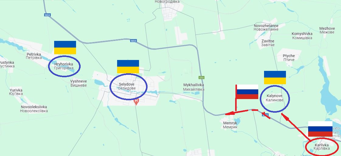Hiện các ngôi làng dọc theo đường cao tốc M04 ở phía tây nam Avdiivka như Grorivka, Selidovo và Kulakhovo, thuộc tuyến phòng thủ thứ ba của Ukraine, có thể là mục tiêu của quân Nga trong những ngày tới. Cuộc tấn công mùa hè của Nga dự kiến sẽ kết thúc vào đầu tháng 10, sau đó quân Nga sẽ luân chuyển, nghỉ ngơi trên quy mô lớn và tiếp tục chuẩn bị cho cuộc tấn công mùa đông. (Nguồn ảnh: ISW, Southfront.press, TASS, CNN, Ukrinform).