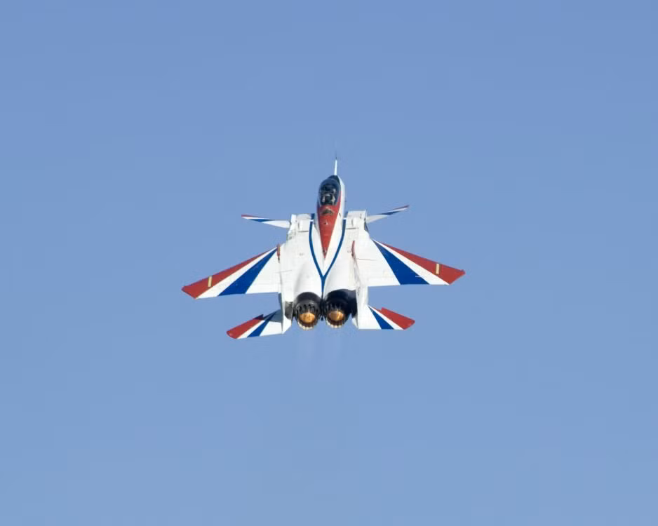 Máy bay có khả năng dễ dàng thực hiện cơ động các thao tác nhào lộn trên không, máy bay được trang bị bộ đảo chiều lực đẩy, có thể làm chậm máy bay trong một khoảng thời gian so với các máy bay chiến đấu được trang bị thông thường.