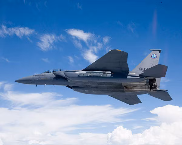 F-15SE được thay thế các khoang chứa vũ khí bên trong có hình dạng tương tự để tăng tính năng tàng hình hơn so với F-15E. Toàn bộ phần đuôi của F-15SE đã được thiết kế lại với các cánh đuôi vuốt ra ngoài, giống như F/A-18.