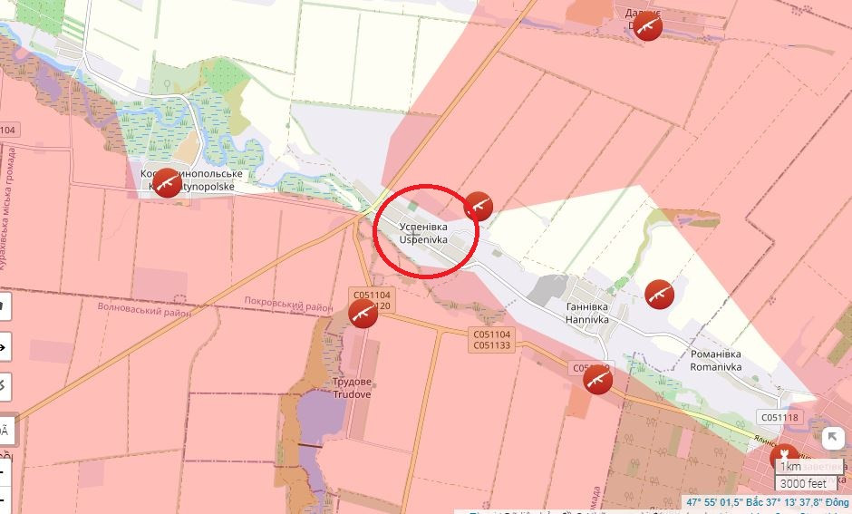 Hiện các nguồn tin của Ukraine vẫn chưa xác nhận việc mất Uspenivka, giao tranh trong làng vẫn đang diễn ra và một nửa ngôi làng nhìn chung nằm trong vùng xám. Nhưng sự thất thủ của Annovka đã được thừa nhận, và tàn quân của AFU đã rút lui khỏi đó bằng cách tốt nhất có thể. 