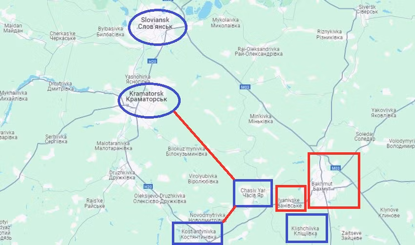 Chasiv Yar nằm cách Bakhmut khoảng 10km về phía tây, đây là trung tâm hậu cần quan trọng của Ukraine trong chiến dịch phòng thủ Bakhmut. “Nếu để người Nga có được Chasiv Yar, cánh cửa đến các thành phố khác sẽ mở ra… vì vậy điều quan trọng là phải chặn họ ở đó”, một binh sĩ Ukraine nói.