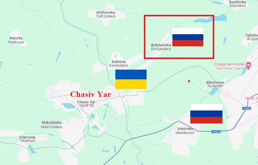 Sau khi tràn ngập Avdiivka vào tháng 2 vừa qua, Quân đội Nga bắt đầu tấn công thị trấn Chasov Yar, cách thành phố Bakhmut 5 km về phía tây. Đây là một thị trấn với dân số 10.000 người trước khi xảy ra xung đột, là căn cứ quan trọng trong hệ thống phòng ngự của Quân đội Ukraine tại Donbass.