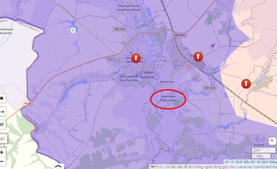 Ngôi làng Martynovka là mục tiêu mà quân Ukraine chiếm được, khi đột nhập vào tỉnh Kursk của Nga; giờ đây đã trở thành “vật hy sinh” dưới lưỡi gươm của Quân đội Nga. Hành động nhanh chóng và tấn công chính xác của Quân đội Nga khiến quân Ukraine trong khu vực không còn nơi nào để ẩn náu và phải nhanh chóng rút lui.