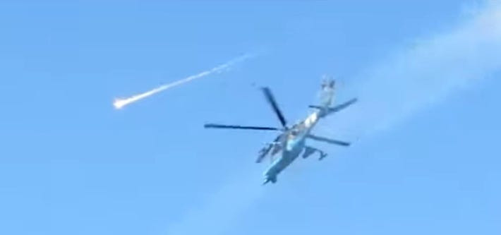 Theo tờ Forbes của Mỹ, vào đầu tháng 5/2014, các lực lượng dân quân ly khai vùng Donbas, thuộc miền Đông Ukraine, đã bắn rơi 3 trực thăng tấn công Mi-24 của quân đội Ukraine.