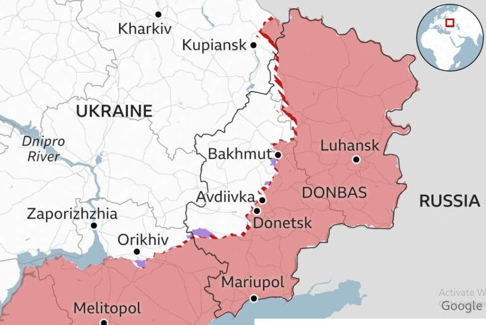 Avadiivka (hay Avdeevka) là một thành phố quan trọng của tỉnh Donetsk ở miền đông Ukraine, nằm ở tả ngạn sông Zina, cách “thủ đô Donetsk” của nước công hòa tự xưng Donetsk (DPR) chỉ 22 km. 